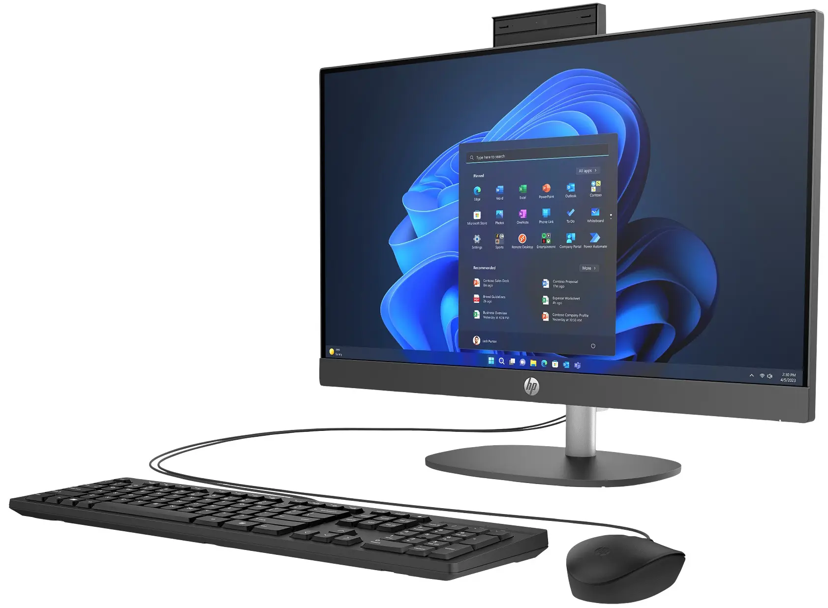 Моноблок HP ProOne 240 G10 Intel Core i7-1355U 16GB DDR4/512GB SSD (Iron Gray)