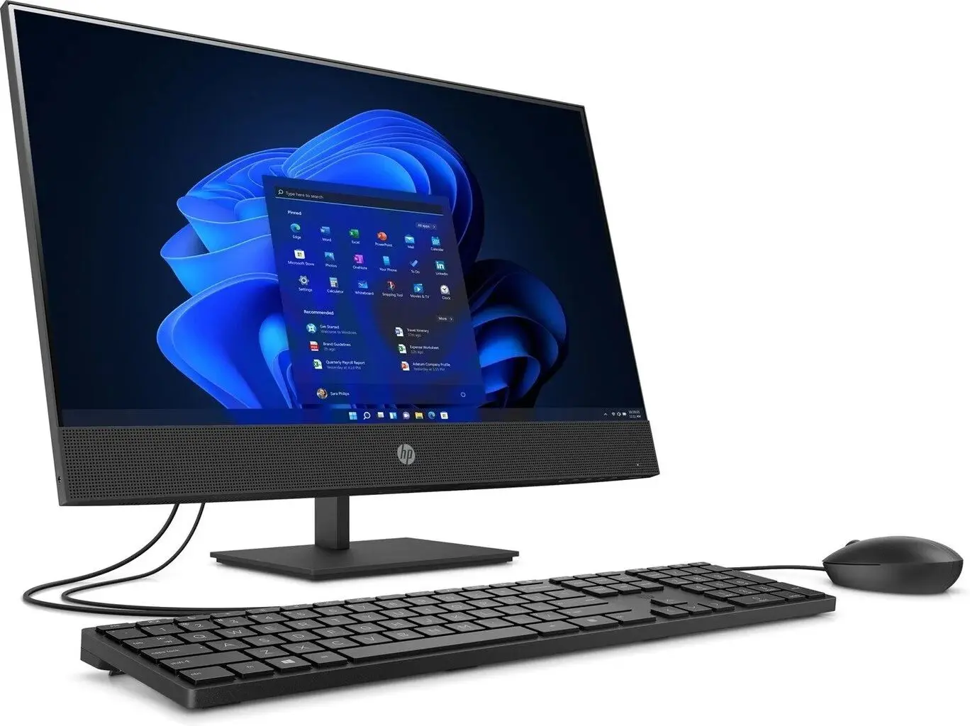 Моноблок HP ProOne 440 G6 6D3M3EA Intel Core i7-10700T 16GB DDR4/512GB SSD W11Pro (Black)