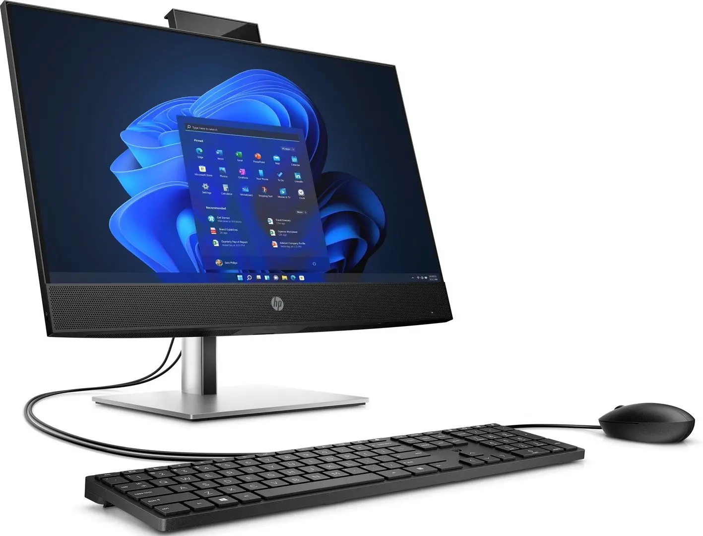 All in One HP ProOne 440 G9 Intel Core i5-13500T 16GB DDR4/512GB SSD (Black/Silver)