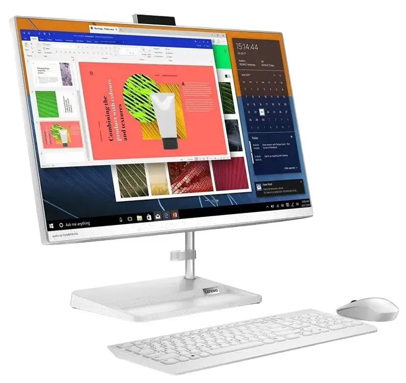 Моноблок Lenovo IdeaCentre 3 24IAP7 Intel Core i5-12450H 16GB DDR4/512GB SSD (White)