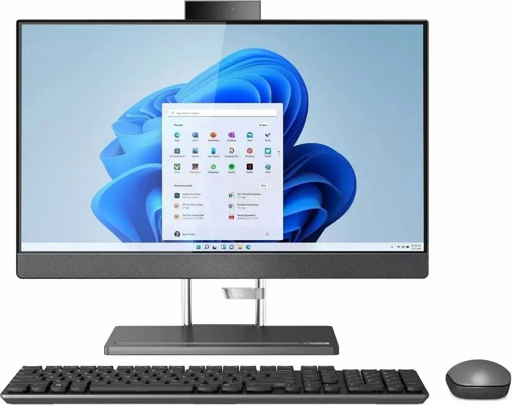 All in one Lenovo IdeaCentre 5 27IAH7 Intel Core i7-13700H 16GB DDR5/1TB SSD W11Pro (Grey)