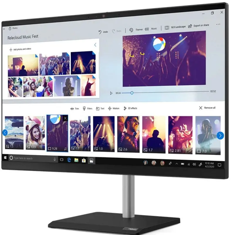 Моноблок Lenovo V50a 24IMB Intel Core i5-10400T 16GB SSD/256GB SSD (Black)