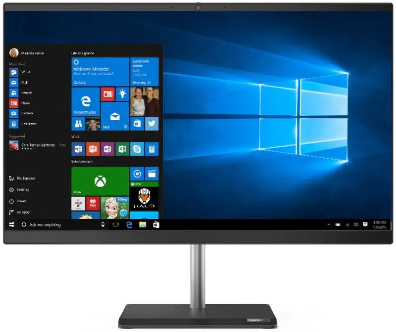 Моноблок Lenovo V50a 24IMB Intel Core i5-10400T 16GB SSD/256GB SSD (Black)