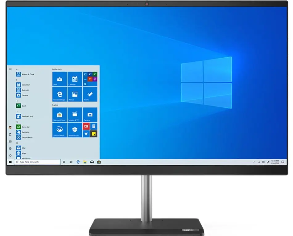 Моноблок Lenovo AIO V50a 24IMB Intel Core i3-10100T 8GB DDR4/256GB SSD (Black)