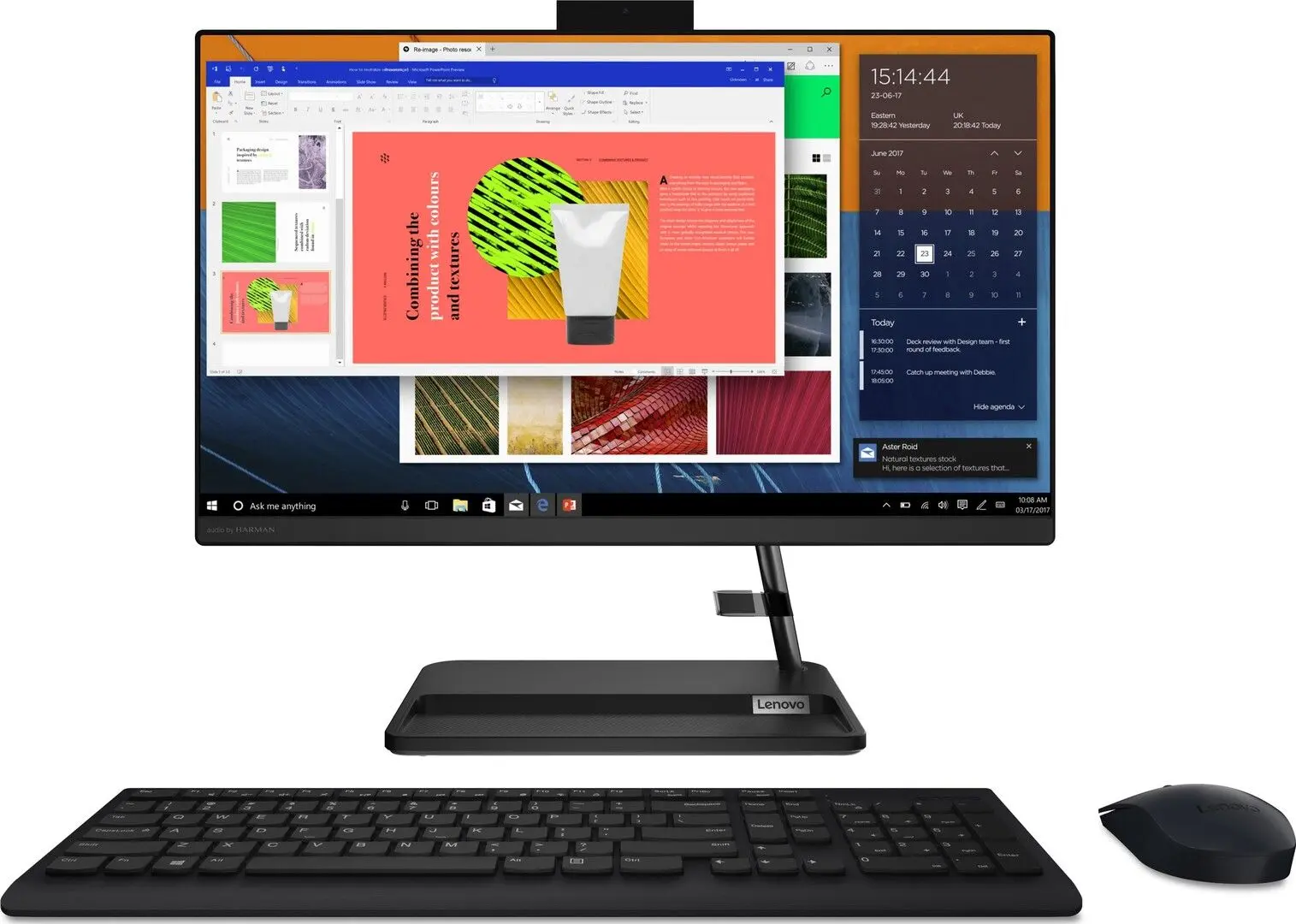 Моноблок Lenovo IdeaCentre 3 22ITL6 Intel Core i3 1115G4 8GB DDR4/256GB SSD (Black)