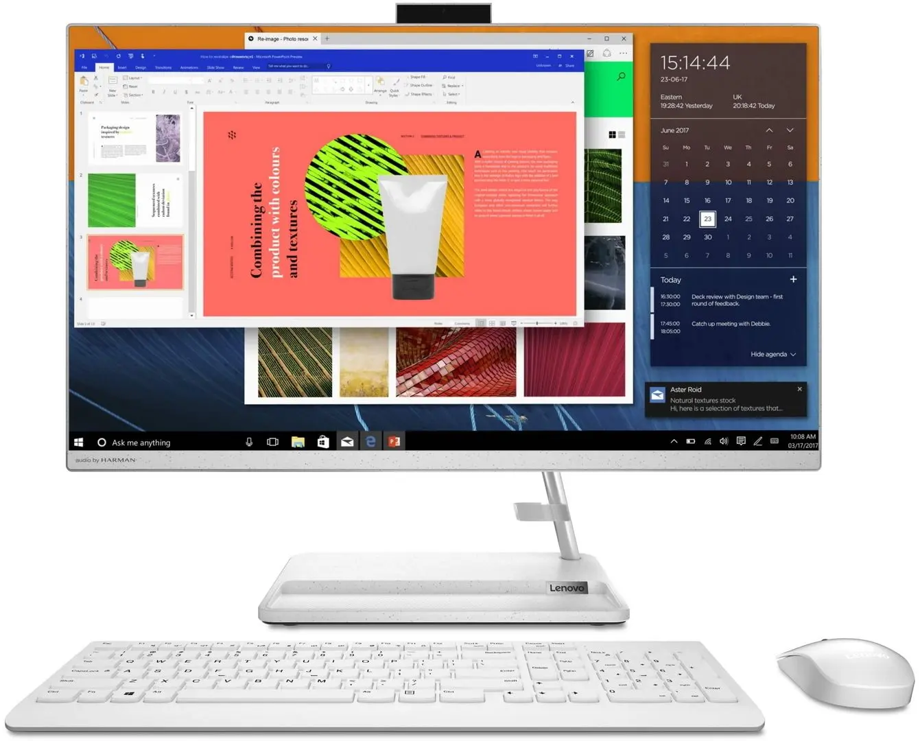 Моноблок Lenovo IdeaCentre 3 24ALC6 AMD Ryzen 7 5825U 16GB DDR4/512GB SSD W11Home (White)