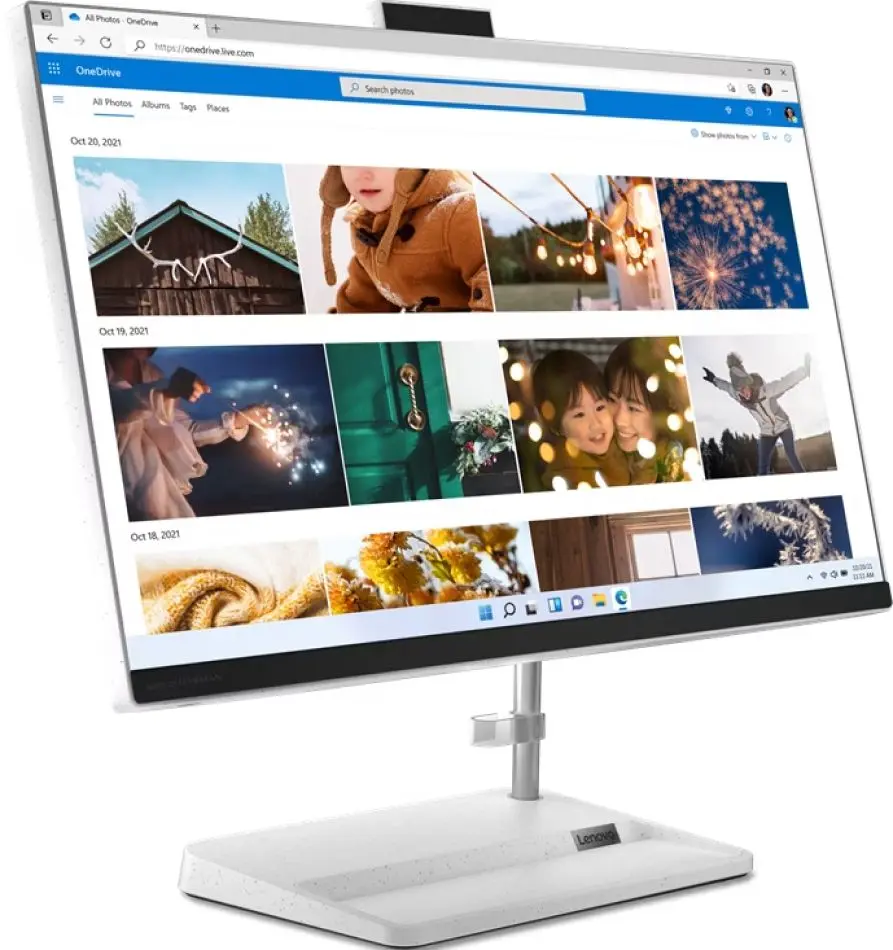 Моноблок Lenovo IdeaCentre 3 24IAP7 Intel Core i3-1215U 8GB DDR4/512GB SSD (White)