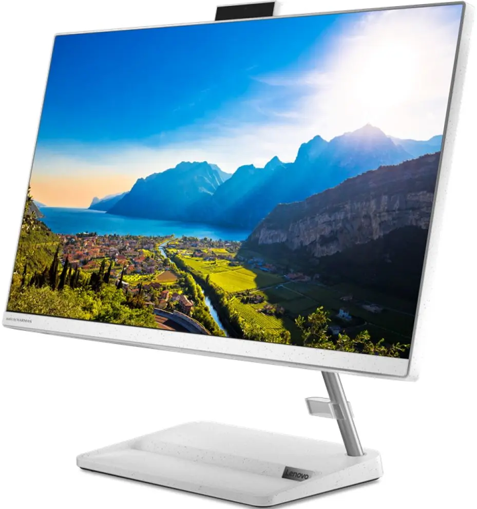 Monoblock PC Lenovo IdeaCentre 3 24ITL6 Intel Core i3-1115G4 8Gb DDR4/256Gb SSD (White) - 2