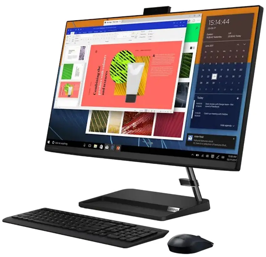 All in one Lenovo IdeaCentre 3 27ALC6 AMD Ryzen 7 7730U 16GB DDR4/1TB SSD (Black)