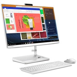 All in One Lenovo IdeaCentre 3 27ALC6 AMD Ryzen 7 7730U 16GB DDR4/1TB SSD (White) Thumb