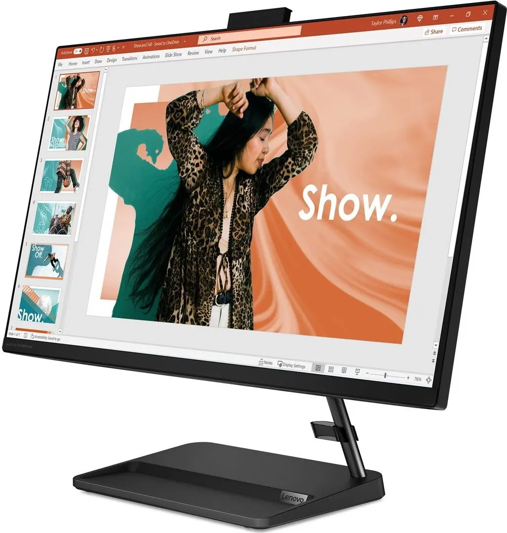 All in One Lenovo IdeaCentre 3 27IAP7 Intel Core i7-13620H 16GB DDR4/512GB SSD (Storm Grey) - 3