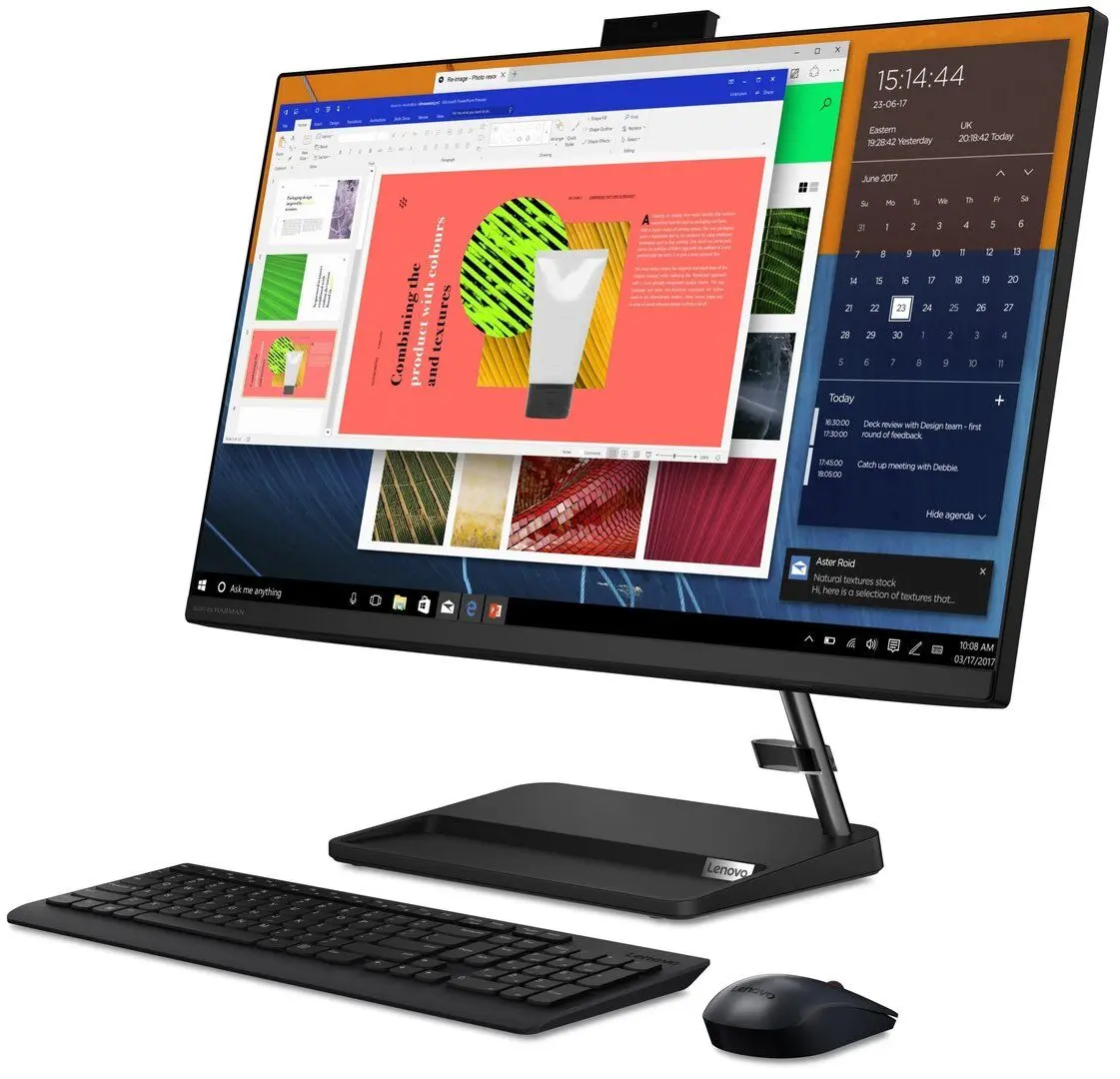 All in one Lenovo IdeaCentre 3 F0FY00F6RI AMD Ryzen 7 5825U 16GB DDR4/512GB SSD (Black)