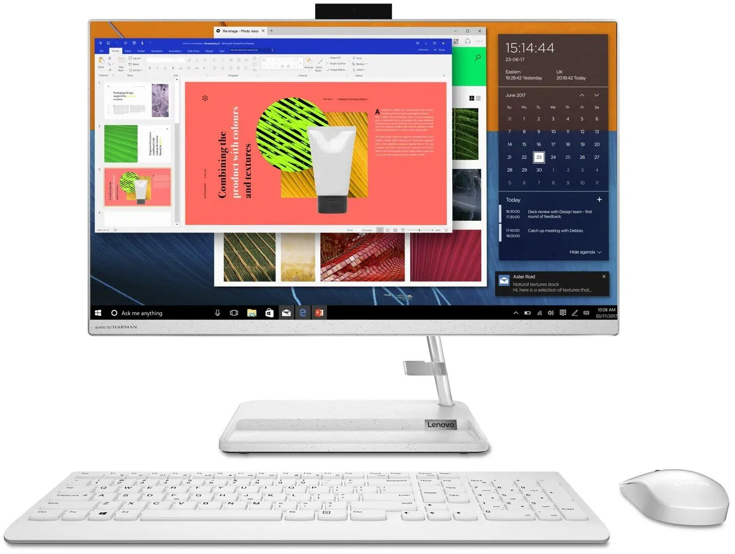 Моноблок Lenovo IdeaCentre 3 F0G00163RI Intel Core i3-1115G4 8GB DDR4/256GB SSD (White)