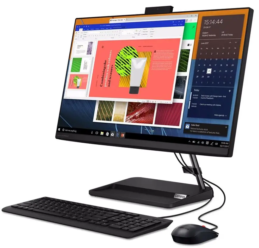 Моноблок Lenovo IdeaCentre 3 F0G100A6RI AMD Ryzen 3 5300U 8GB DDR4/256GB SSD (Black)