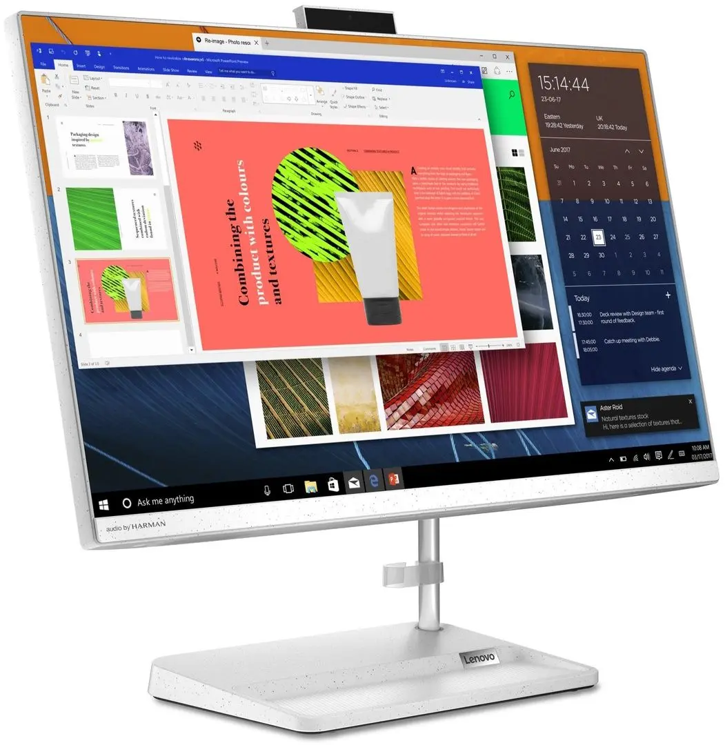 Моноблок Lenovo IdeaCentre 3 F0G100L2RI AMD Ryzen 5 5625U 8GB DDR4/512GB SSD (White)