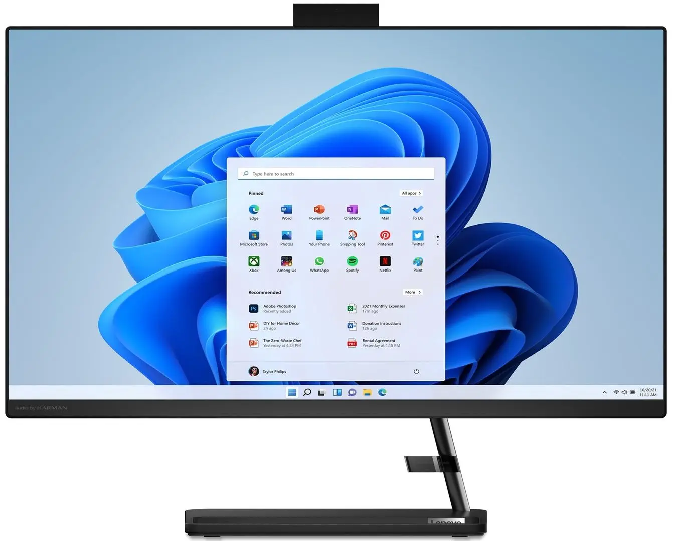 All in One Lenovo IdeaCentre 3 F0GJ011SRU Intel Core i5-13420H 16GB DDR4/512GB SSD (Black) - 2