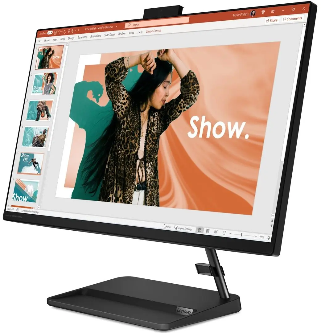 All in One Lenovo IdeaCentre 3 F0GJ011SRU Intel Core i5-13420H 16GB DDR4/512GB SSD (Black) - 4