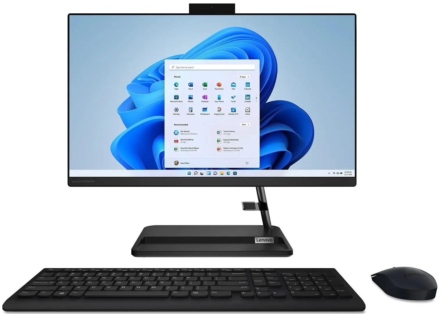 All in One Lenovo IdeaCentre 3 F0GJ011SRU Intel Core i5-13420H 16GB DDR4/512GB SSD (Black)