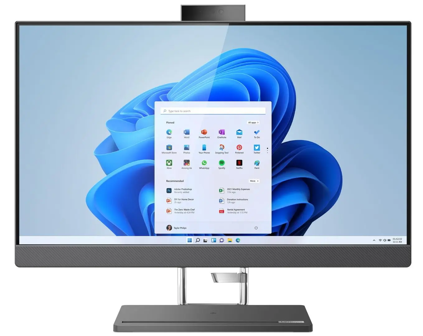 Моноблок Lenovo IdeaCentre 5 27IAH7 F0GQ0059RI Intel Core i5-13500H 16GB DDR5/1TB SSD (Storm Grey)