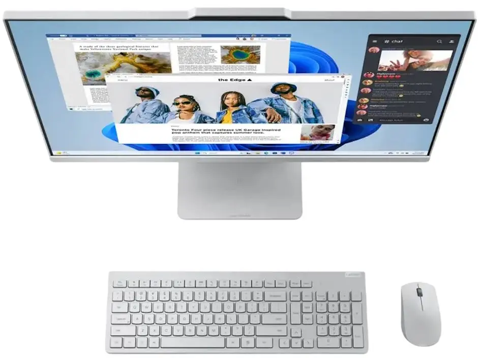 All in one Lenovo IdeaCentre AIO 27IRH9 Intel Core i5-13420H 16GB DDR5/1TB SSD (Cloud Grey) - 2