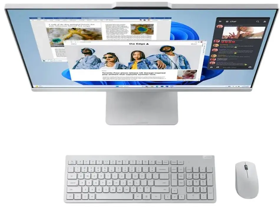 All in one Lenovo IdeaCentre AIO 27IRH9 Intel Core i7-13620H 16GB DDR5/1TB SSD (Cloud Grey) - 2