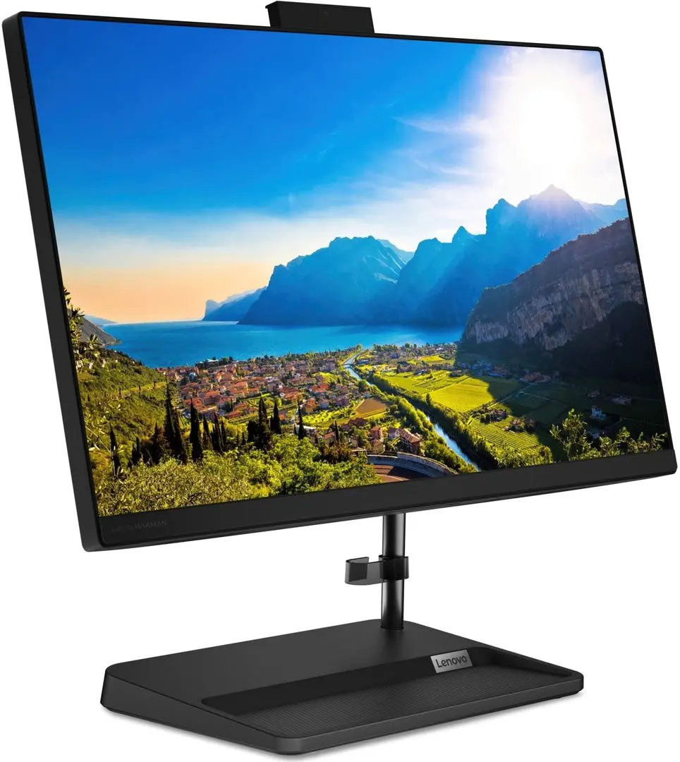 Моноблок Lenovo IdeaCentre AIO 3 24ALC6 AMD Ryzen 3 5300U 8GB DDR4/256GB SSD W10P (Black) - 2