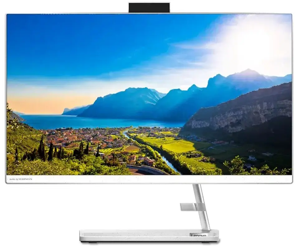 All in one Lenovo IdeaCentre AIO 3 24ALC6 AMD Ryzen 5 7430U 8GB DDR4/512GB SSD (White)