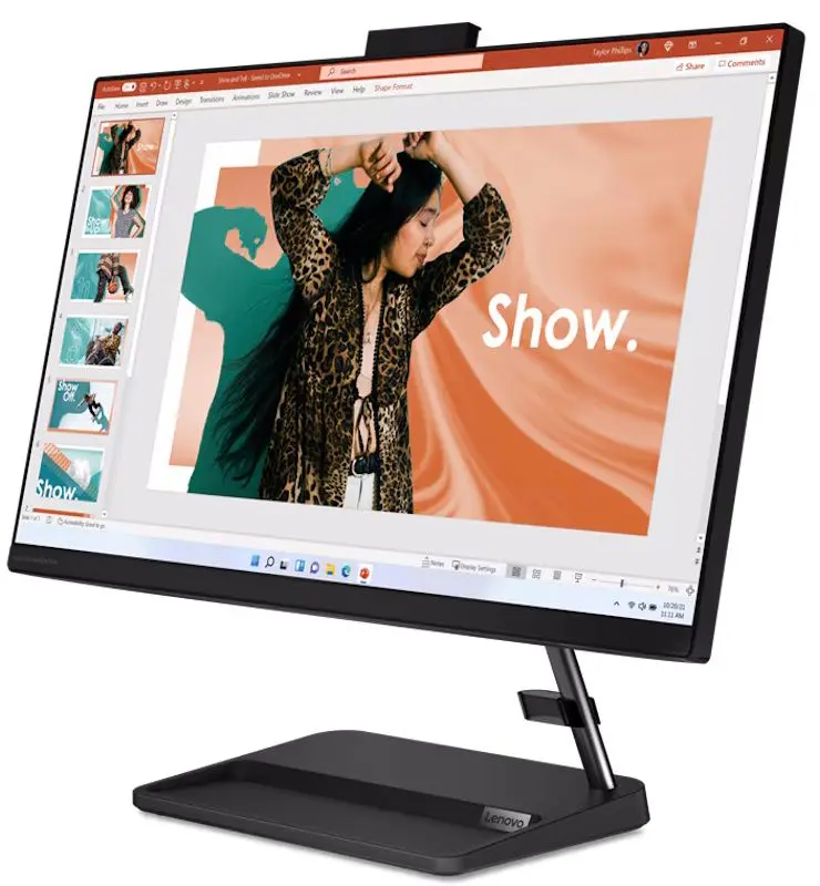 All in one Lenovo IdeaCentre AIO 3 24IAP7 Intel Core i3-1215U 8GB DDR4/512GB SSD (Black)