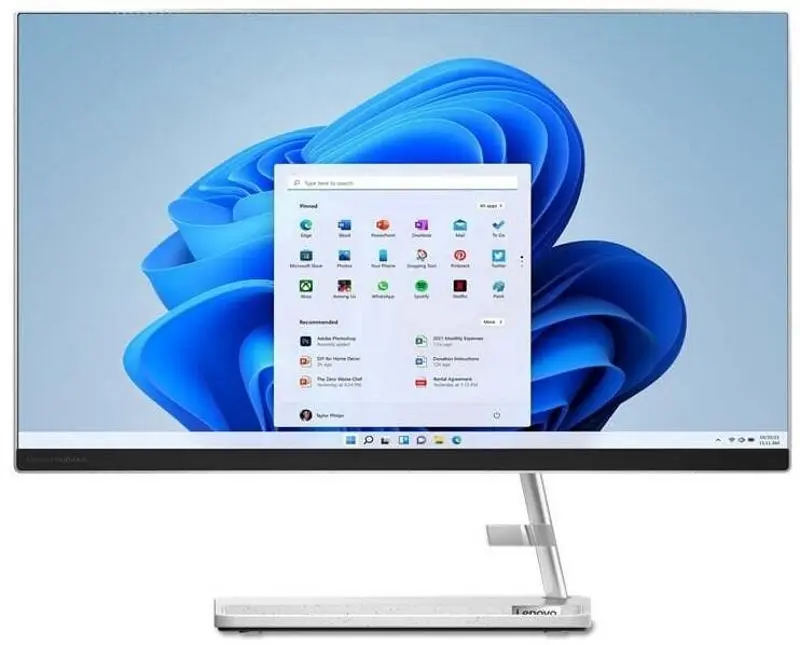 Моноблок Lenovo IdeaCentre AIO 3 24IAP7 Intel Core i3-1220P 8GB DDR4/512GB SSD (White)