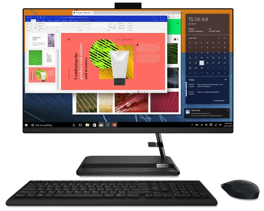 All in one Lenovo IdeaCentre AIO 3 27ALC6 AMD Ryzen 7 5825U 16GB DDR4/1TB SSD (Black)