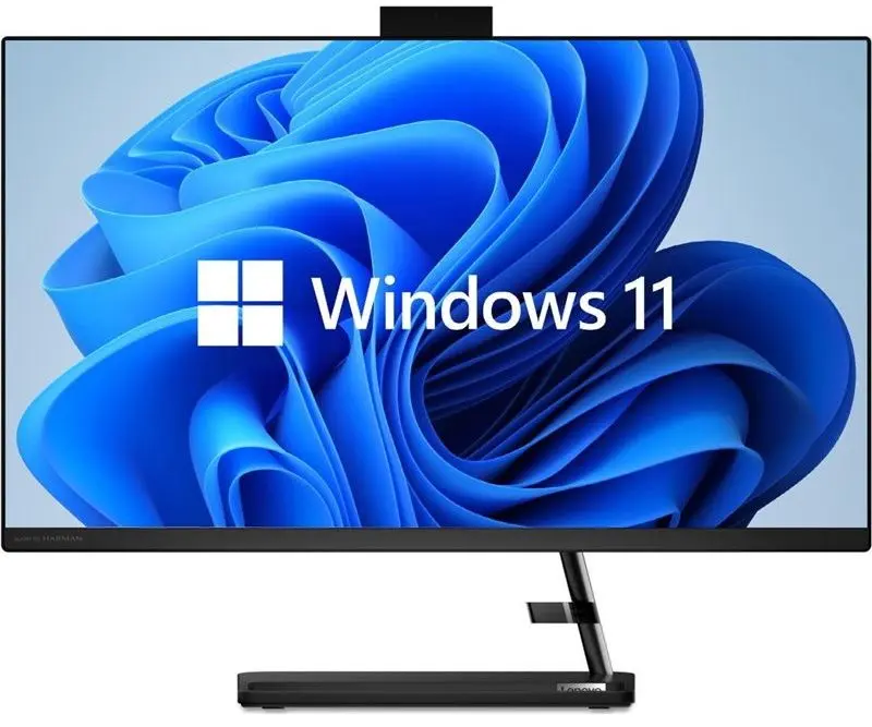 All in one Lenovo IdeaCentre AIO 3 27ALC6 AMD Ryzen 7 5825U 8GB DDR4/512GB SSD (Black)