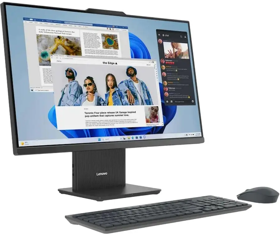 All in one Lenovo IdeaCentre AIO 3 27ARR9 AMD Ryzen 3 7335U 8GB DDR5/512GB SSD (Luna Grey) - 2