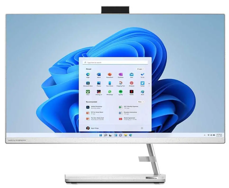 Моноблок Lenovo IdeaCentre AIO 3 27IAP7 Intel Core i3-1220P 8GB DDR4/512GB SSD (White)