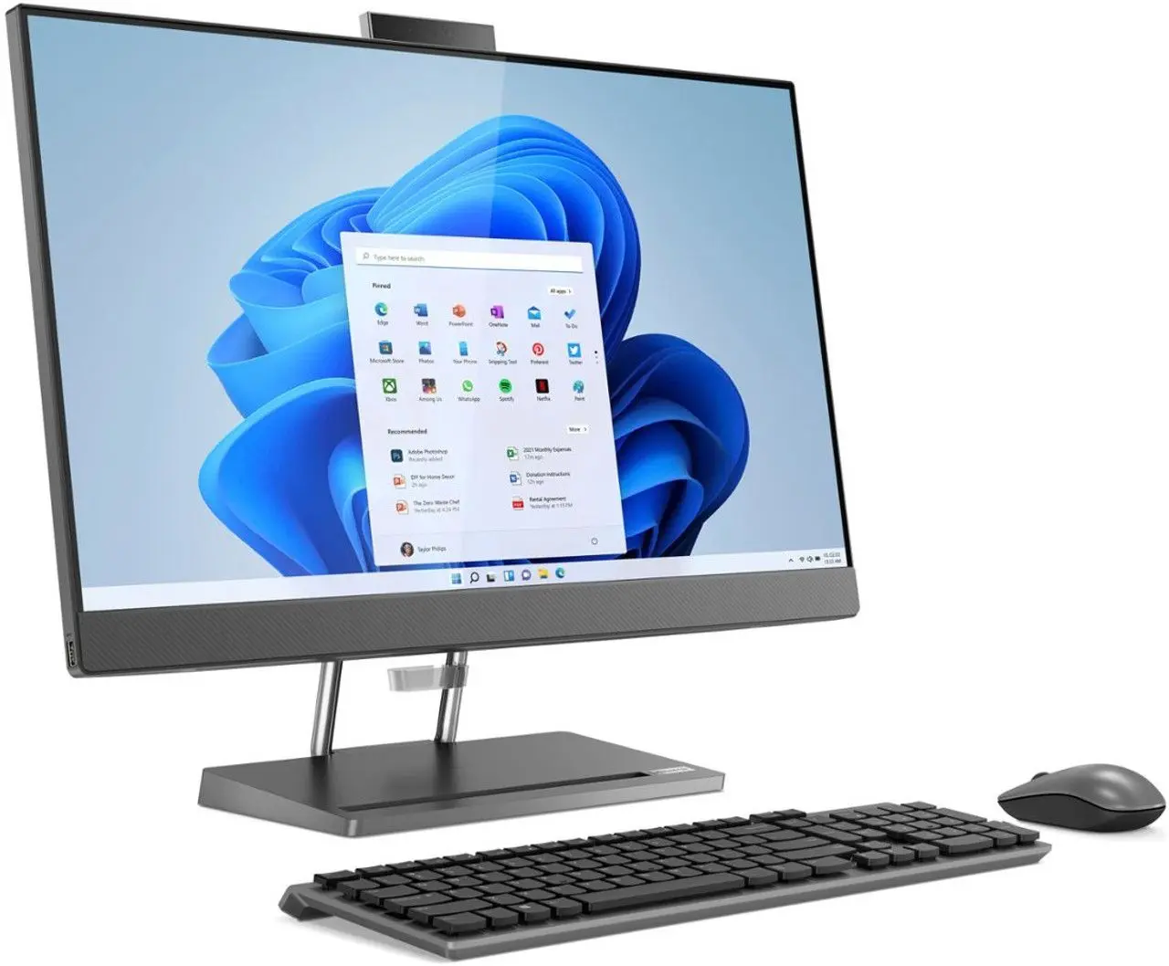 Моноблок Lenovo IdeaCentre AIO 5 24IAH7 Intel Core i5-12500H 16GB DDR4/512GB SSD (Black)