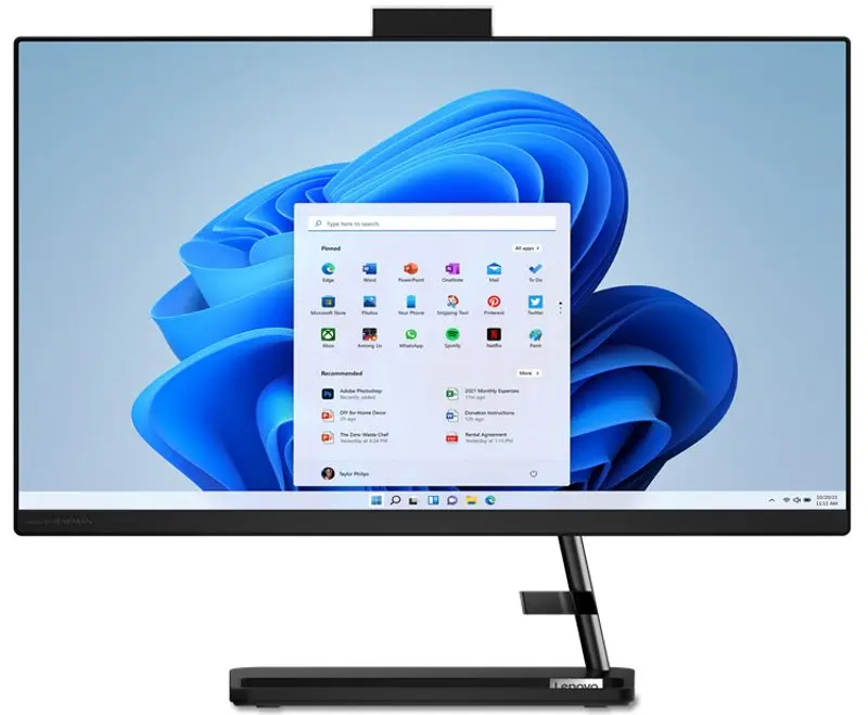 Моноблок Lenovo IdeaCentre AIO3-24IAP7 Intel Core i5-1240P 8GB DDR4/512GB SSD (Black)