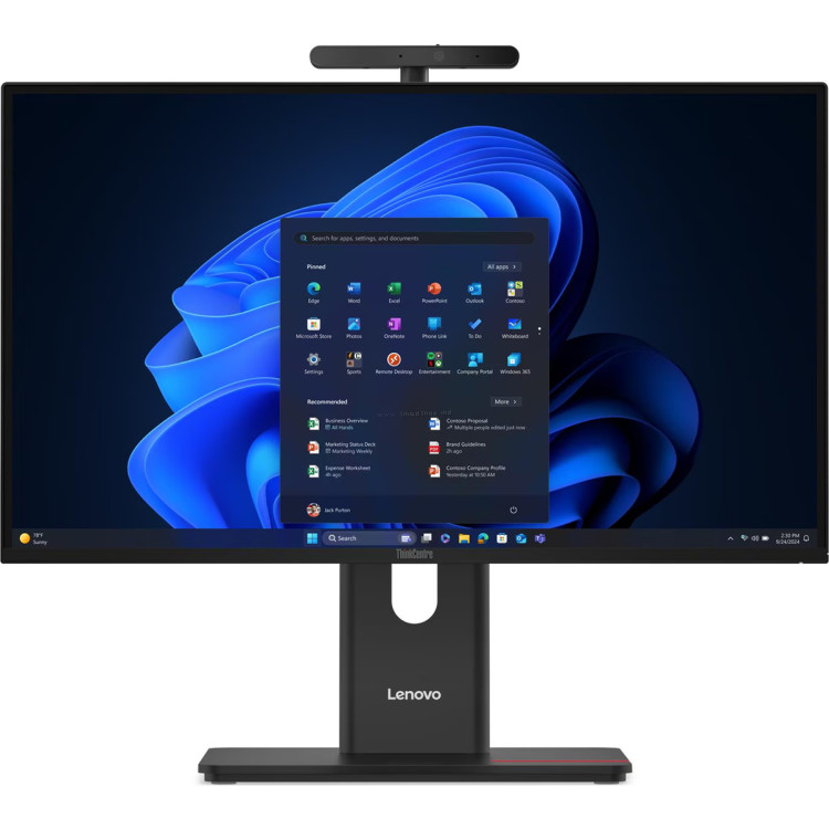 Моноблок Lenovo ThinkCentre M90a Intel Core Ultra 5 225 16GB DDR5/512GB W11Pro (Raven Black)