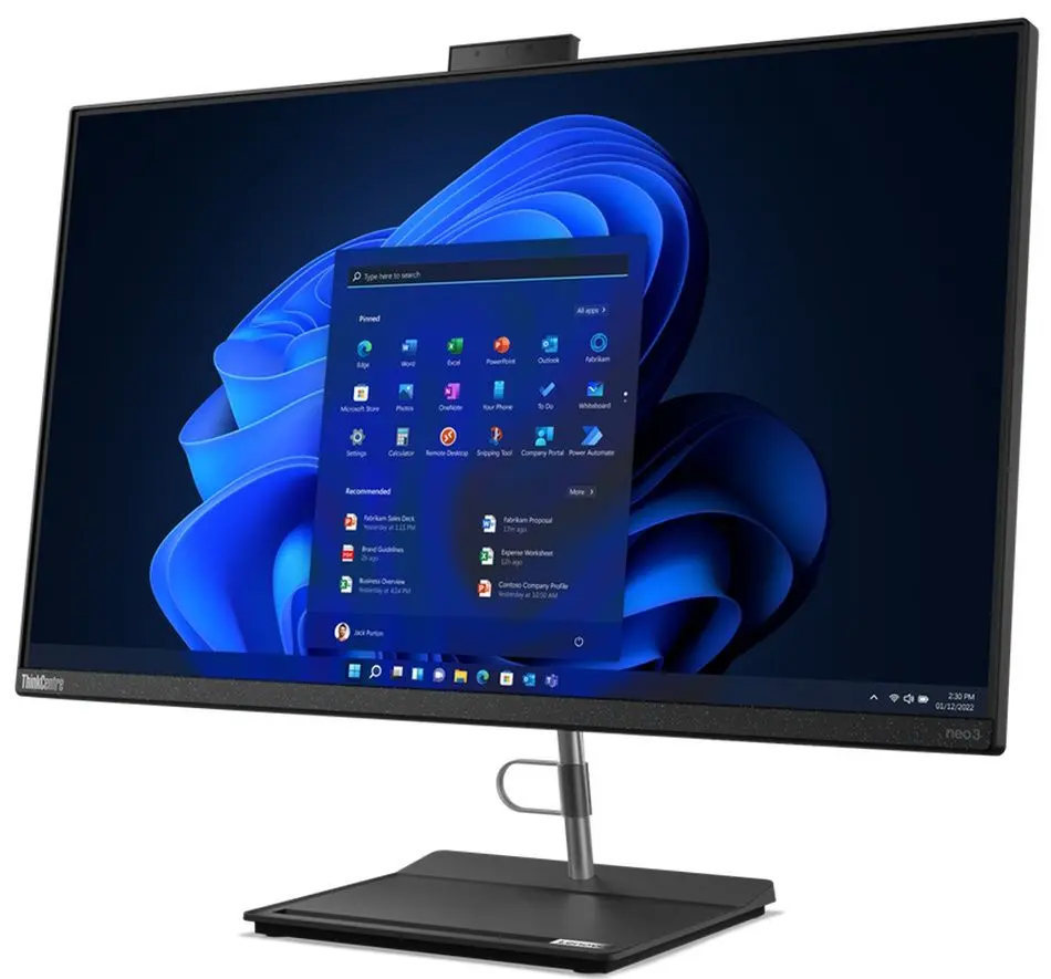 Моноблок Lenovo ThinkCentre Neo 30a 12B0008HRI Intel Core i3-1220P 8GB DDR4/512GB SSD (Raven Black) - 3
