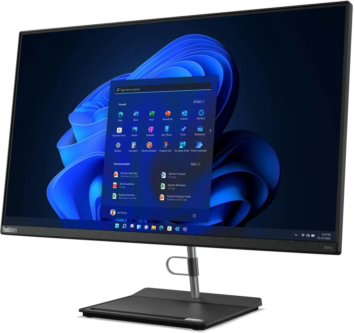 Моноблок Lenovo ThinkCentre Neo 30a 12JUA00X00 Intel Core i5-13420H 16GB DDR4/1TB SSD (Raven Black)