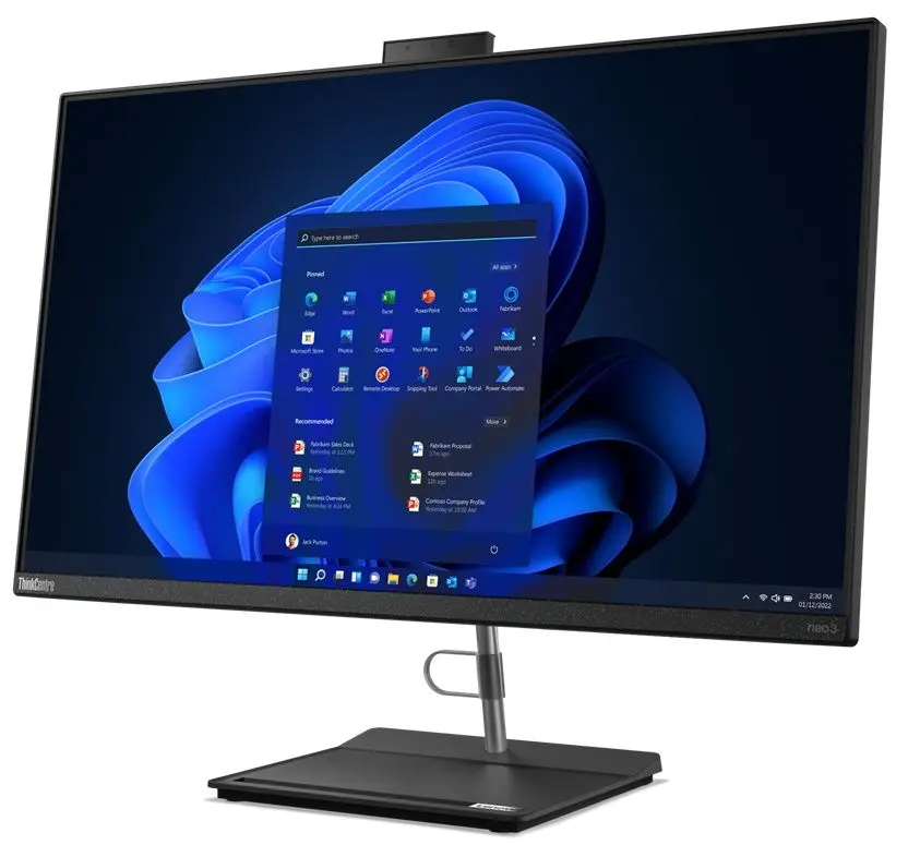 Моноблок Lenovo ThinkCentre neo 30a Intel Core i5 1240P 16GB DDR4/512GB SSD (Black) - 2