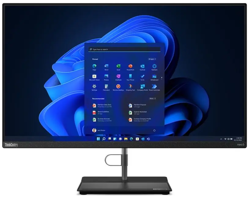 Моноблок Lenovo ThinkCentre neo 30a Intel Core i5 1240P 16GB DDR4/512GB SSD (Black)