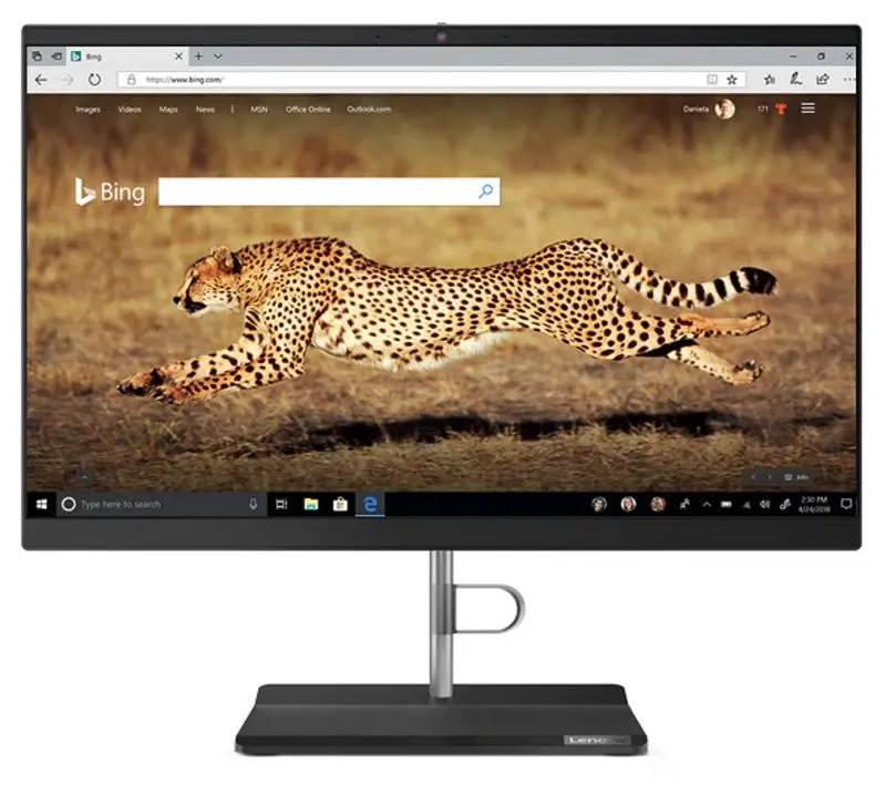 Моноблок Lenovo V50a 22 Intel Core i5-10400T 8GB DDR4/512GB SSD (Black/Silver)
