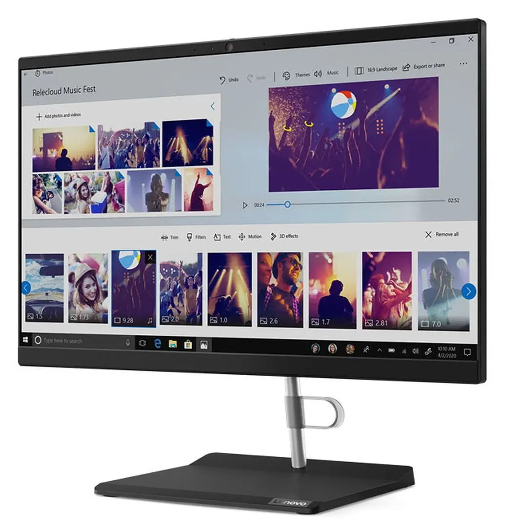 Моноблок Lenovo V50a-22IMB 11FL001SRI Intel Core i5-10400T 8GB DDR4/512GB SSD (Black)