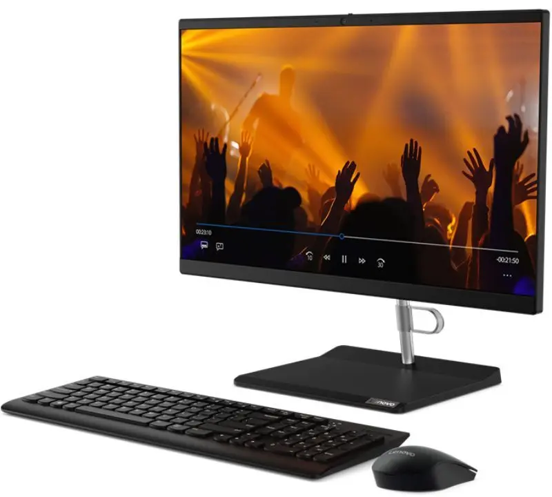 Моноблок Lenovo V50a 24IMB Intel Core i5-10400T 8GB DDR4/256GB SSD (Black)