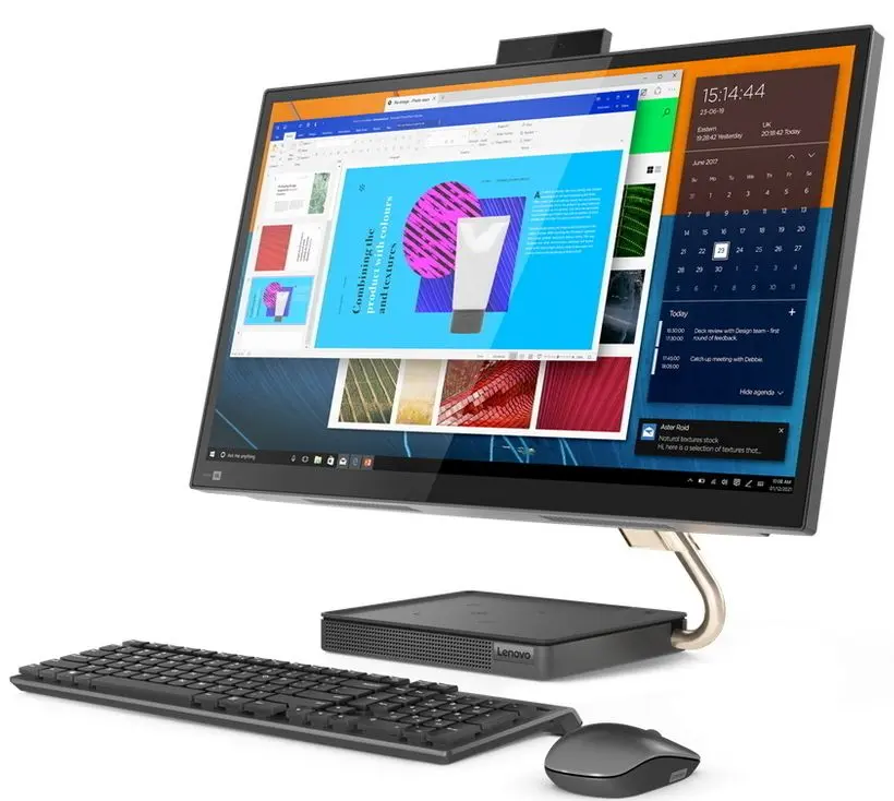 Моноблок Lenovo W11 IdeaCentre AIO5-27IOB6 Intel Core i7-11700T 16GB DDR4/1TB SSD (Black)