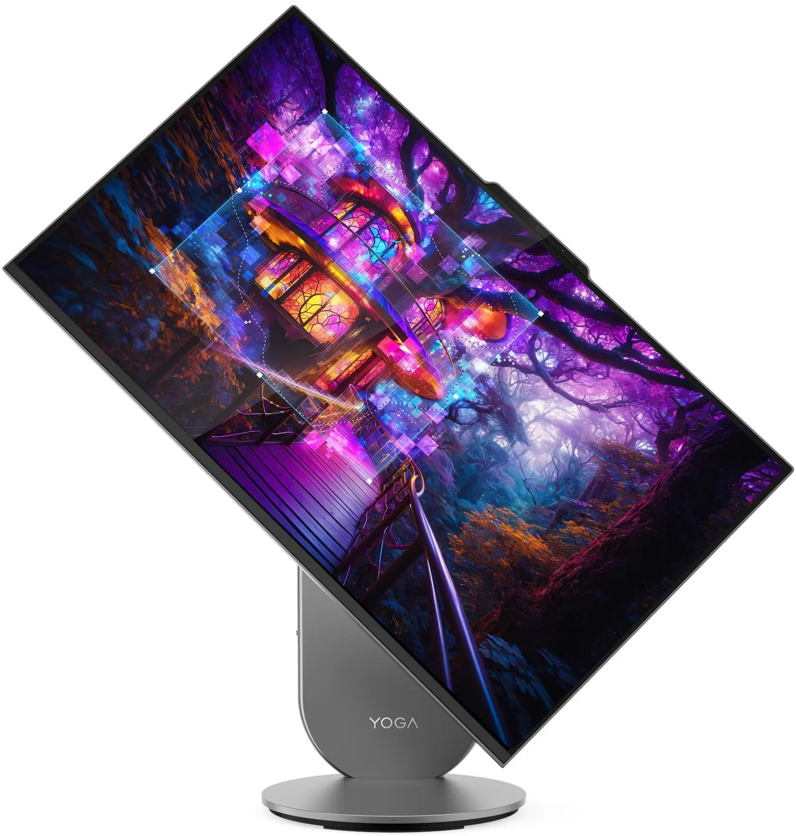 All in one Lenovo Yoga 27IAH10 Intel Core Ultra 5 125H 16GB LPDDR5/1TB SSD W11P (Luna Grey) - 4