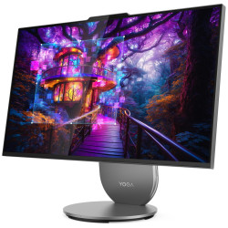 Моноблок Lenovo Yoga 27IAH10 Intel Core Ultra 7 255H 16GB LPDDR5/1TB SSD W11P (Luna Grey) Thumb