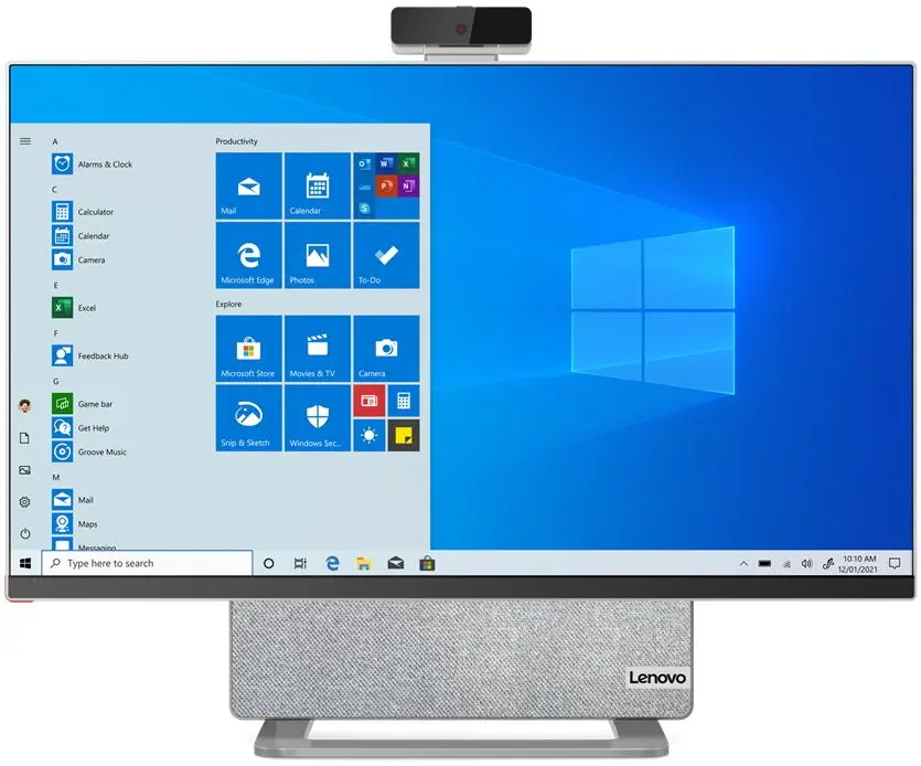 All in one Lenovo Yoga 7 27ACH6 AMD Ryzen 5 5600H 16GB DDR4/512GB SSD (Silver)