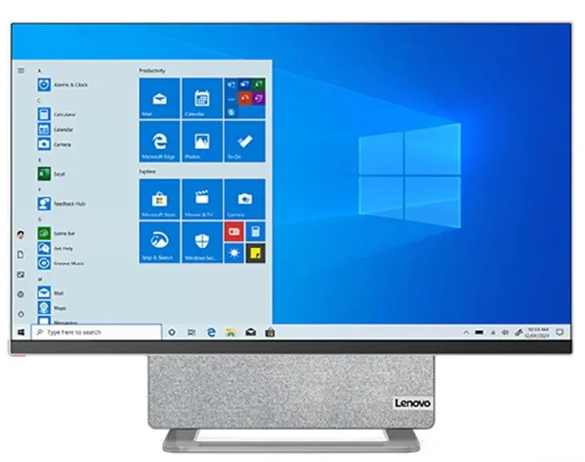 Моноблок Lenovo Yoga 7 27ARH6 AMD Ryzen 5 4600H 16GB DDR4/1TB HDD + 512GB SSD (Silver)