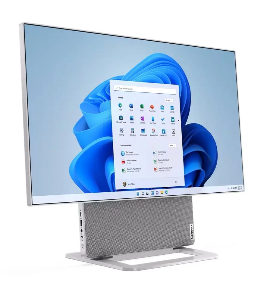 Моноблок Lenovo Yoga 7 27ARH7 AMD Ryzen 7 6800H 16GB DDR5/1TB SSD W11H (Cloud Grey)