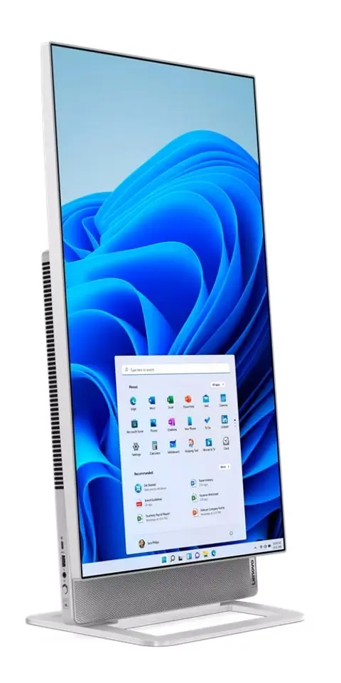 Моноблок Lenovo Yoga 7 27ARH7 AMD Ryzen 7 6800H 32GB DDR5/1TB SSD W11H (Cloud Grey)